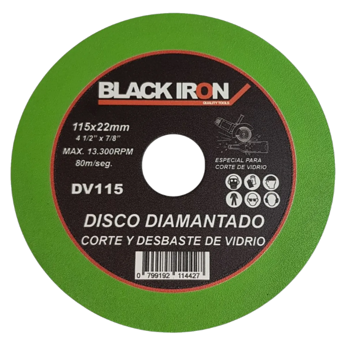 Disco Corte y Desbaste de Vidrio